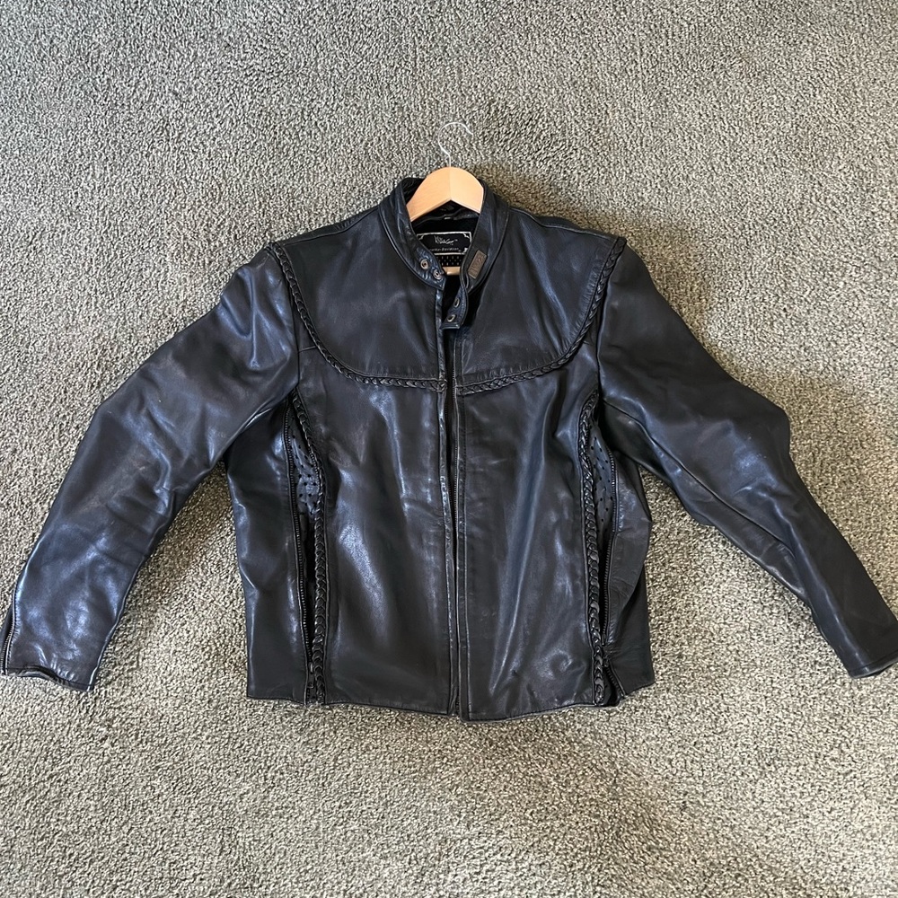 Harley Davidson “Willie G” leather riding jacket